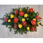 Klasyczna wiązanka na cmentarz