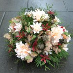 Wiązanka na cmentarz okrągła  