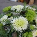 naturalna ikebana na grób kraków